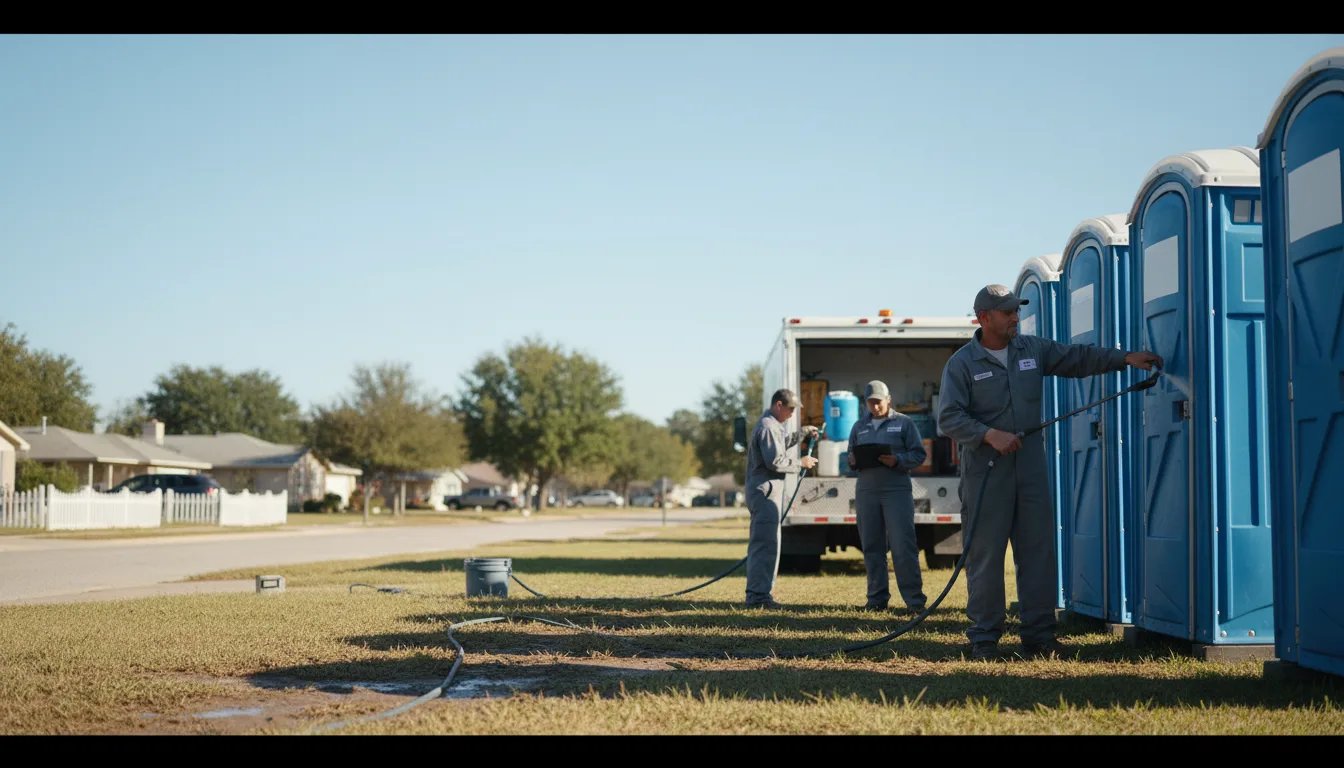 Long-Term Portable Toilet Rental in Bulverde, TX near me